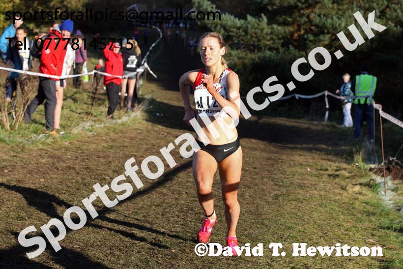 Senior womens National Cross Country Relay, Berry Hill Park, Mansfield. Photo:  David T. Hewitson/Sports for All Pics